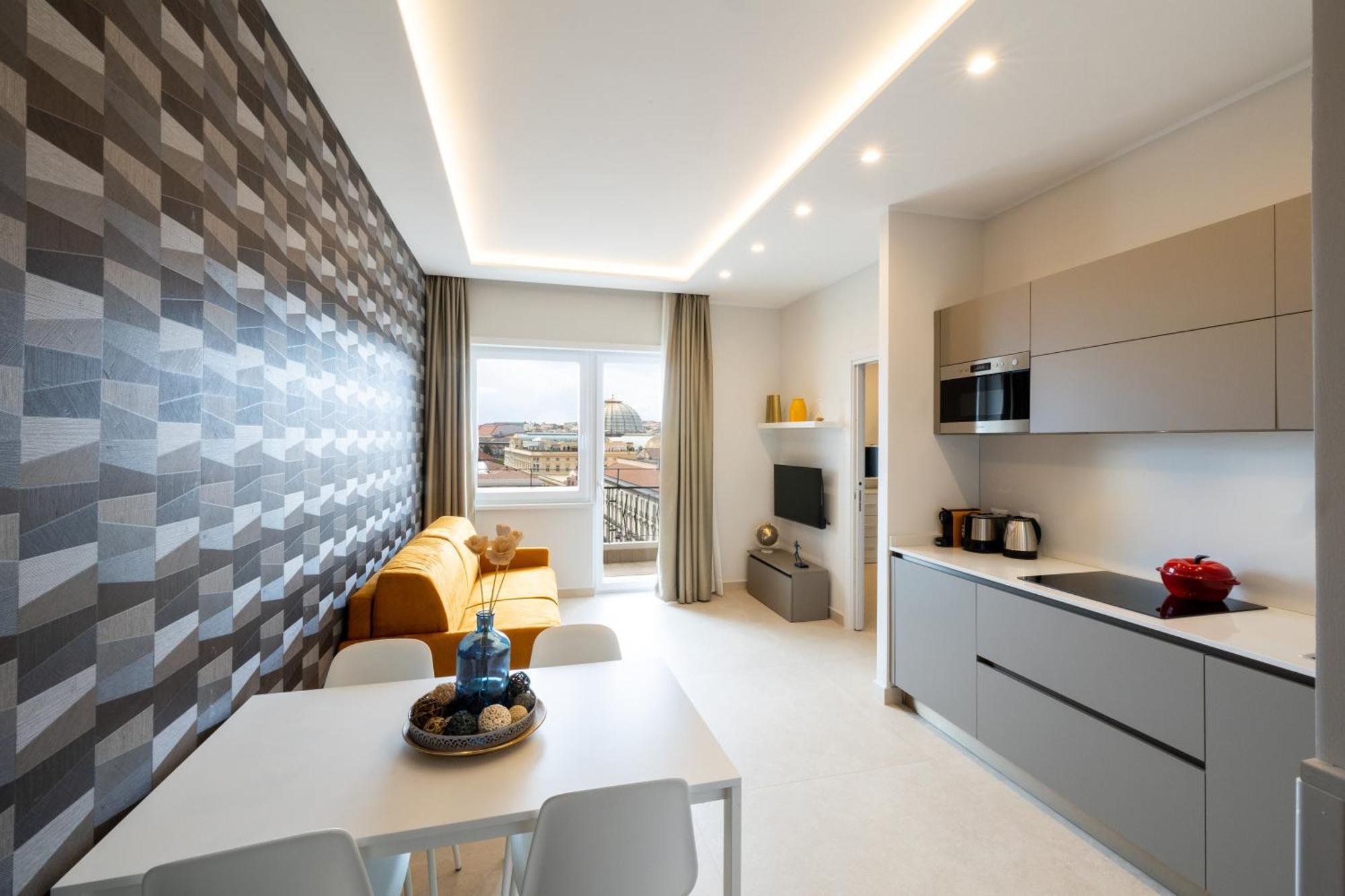 Napoli City Center - Appartamenti E Camere Exteriör bild